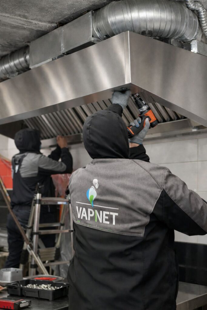 Installation hotte Angers